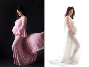 Robe de Grossesse en séance photo