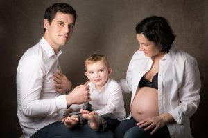 Photo grossesse en famille