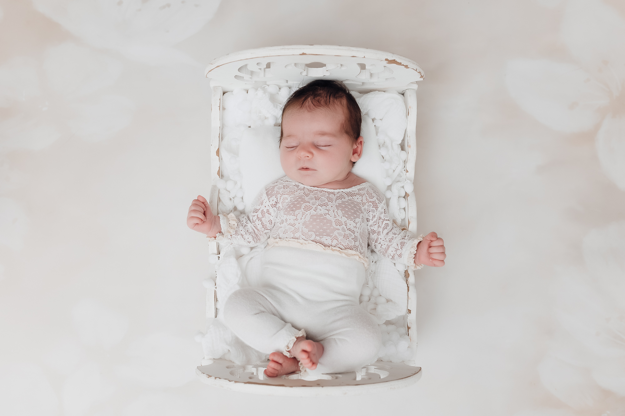 Séance photo avec bébé