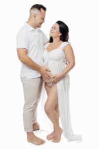 Séance photo grossesse en famille Ile-de-France